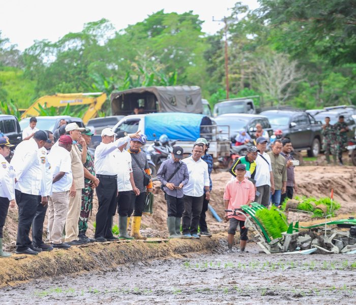 Percepat Pengembangan Merauke Jadi Lumbung Pangan, Mentan Amran Maksimalkan Penggunaan Teknologi